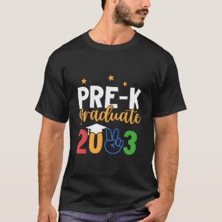 Afsoluterende Pre-K Graduate Pre-K Afsluiting 2023 T-shirt