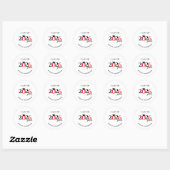 Afsoluterende van de klas van 2026 Hershey's snoep Ronde Sticker (Vel)