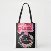 Afsoluterende van de klas van 2026 Ze heeft het ge Tote Bag (Voorkant)