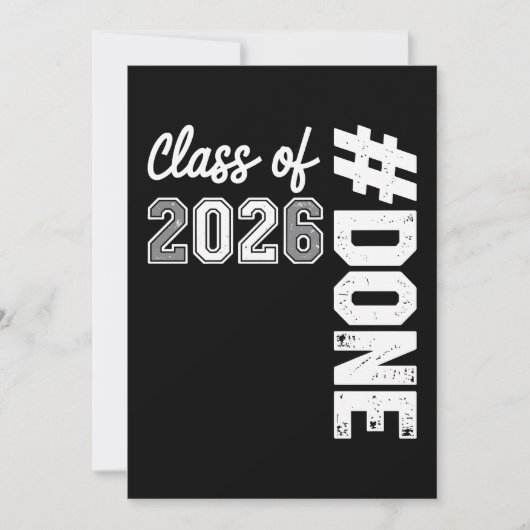 AFSOLUTUUT Afstudeerklasse 2026 Afstuderen 26 Trot Kaart (Voorkant)