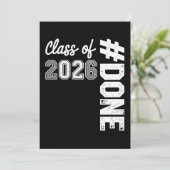 AFSOLUTUUT Afstudeerklasse 2026 Afstuderen 26 Trot Kaart (Staand voorkant)