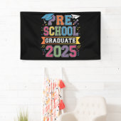 Afsolvent peuterspeelzaal 2025 Afstuderen Pre K Sc Spandoek (Insitu)