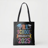 Afsolvent peuterspeelzaal 2025 Afstuderen Pre K Sc Tote Bag (Voorkant)