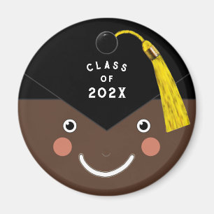 Afsouvenir cadeau voor afstuderen knoop magneet