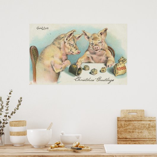 afspeelapparaat poster (Keuken)