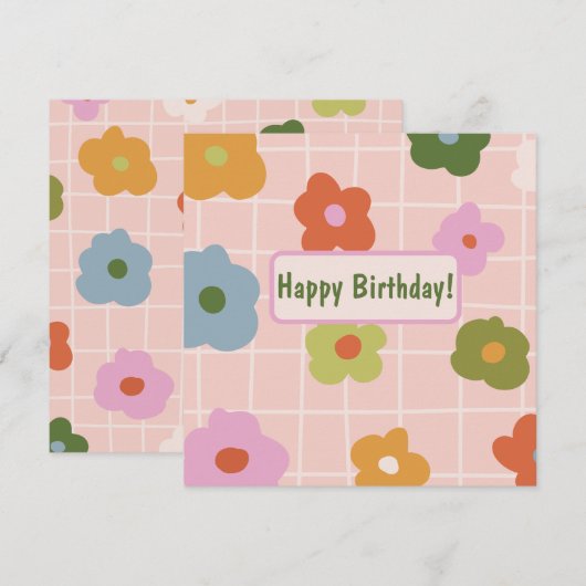 Afspeelbaar gevriesdroogde vlecht met aanbiedingen (Voorkant / Achterkant)