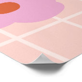 Afspeelbaar gevriesdroogde vlecht met aanbiedingen poster (Hoek)