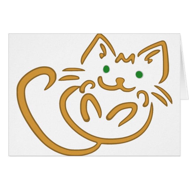 Afspeelbaar Kat (Voorkant Horizontaal)