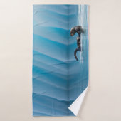 Afspeelbaar Zee Otter Badhanddoek (Badhanddoek)