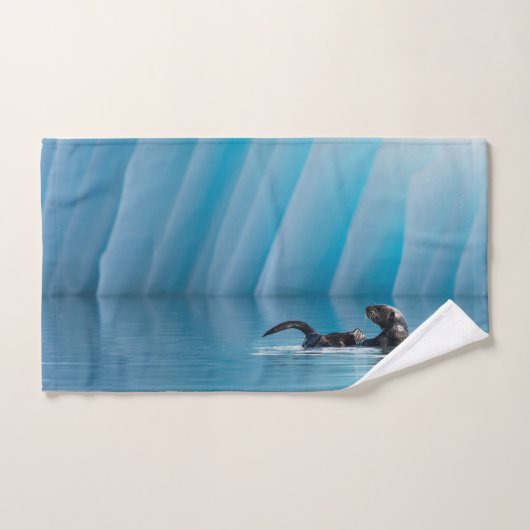 Afspeelbaar Zee Otter Handdoek (Handdoek)
