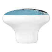 Afspeelbaar Zee Otter Keramische Knop (Zijkant)