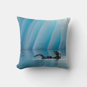 Afspeelbaar Zee Otter Kussen