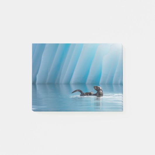 Afspeelbaar Zee Otter Post-it® Notes (Voorkant)