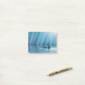 Afspeelbaar Zee Otter Post-it® Notes (Op bureau)