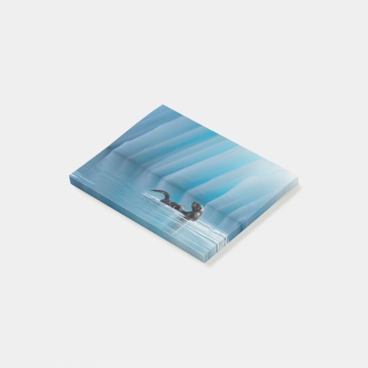 Afspeelbaar Zee Otter Post-it® Notes (Schuin)