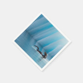 Afspeelbaar Zee Otter Servetten (Hoek)