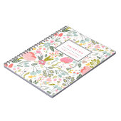 Afspeelbare bloemen - Aangepaste laptop Notitieboek (Linkerzijde)