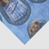 Afspeelbare cadeaus knippen en naaien tissuepapier (Detail)