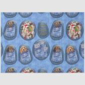 Afspeelbare cadeaus knippen en naaien tissuepapier (Voorkant)