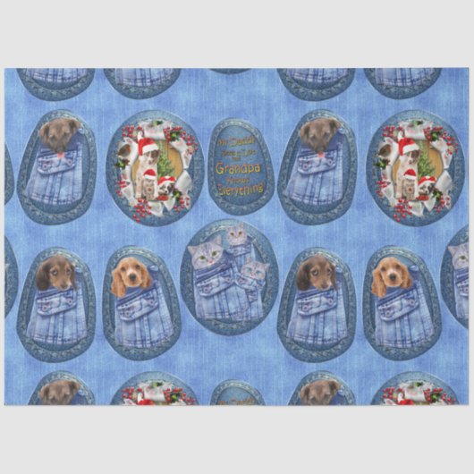 Afspeelbare cadeaus knippen en naaien tissuepapier (Voorkant)