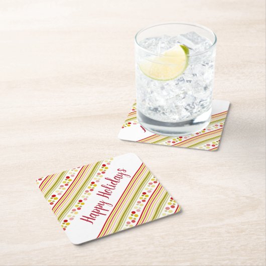 Afspeelbare en kleurrijke ontwerper kartonnen onderzetters (Insitu)