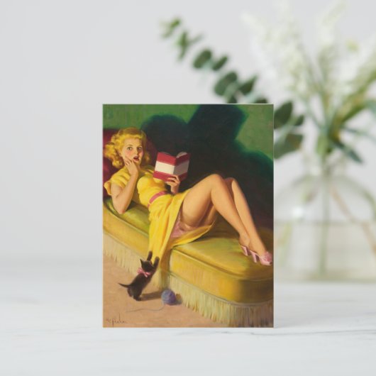 Afspeelbare keuten briefkaart (Staand voorkant)