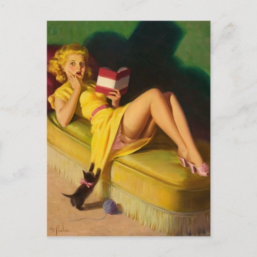 Afspeelbare keuten briefkaart (Voorkant)