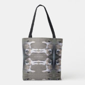 Afspeelbare keuten tote bag (Achterkant)