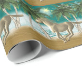 Afspeelbare Unicorn Cadeaupapier (Rol Hoek)