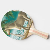Afspeelbare Unicorn Tafeltennisbatje (Zijkant)