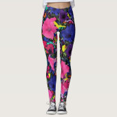 Afspeelbloemen - Leggings (Voorkant)