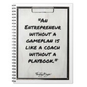 "Afspeelboek" Notitieboek (Voorkant)