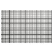 Afspeelcontrole van wit grafisch venster stof (Fat Quarter)