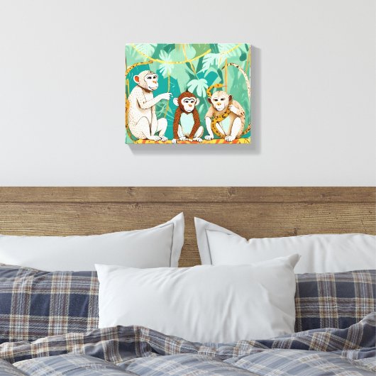 Afspeeldatum Canvas Afdruk (Insitu (Slaapkamer))