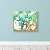 Afspeeldatum Canvas Afdruk (Insitu (Houten vloer))