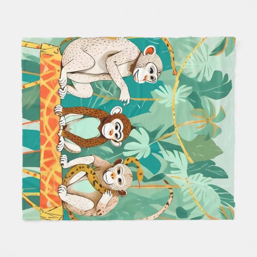 Afspeeldatum Fleece Deken (Voorkant (Horizontaal))