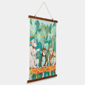 Afspeeldatum Hangend Wandkleed (Gebogen)