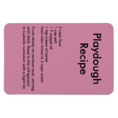 Afspeeldeeg Recipe Magnet Magneet (Horizontaal)