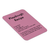 Afspeeldeeg Recipe Magnet Magneet (Rechterzijde)
