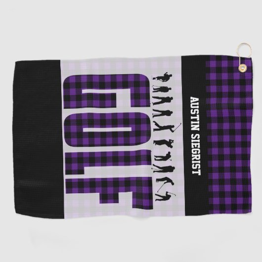 AfspeelGolf aanpassen - DIY achtergrondkleur Golfhanddoek (Horizontaal)