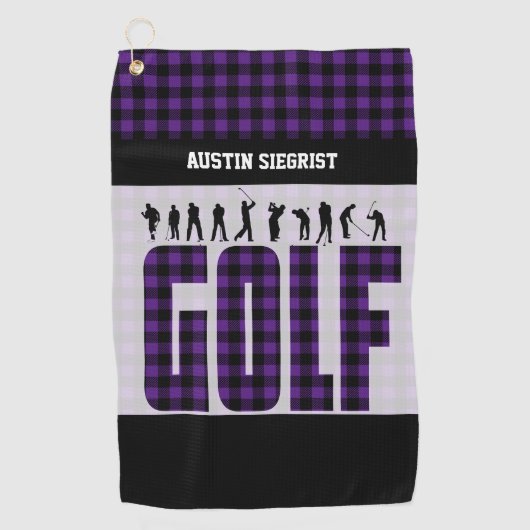 AfspeelGolf aanpassen - DIY achtergrondkleur Golfhanddoek (Voorkant)