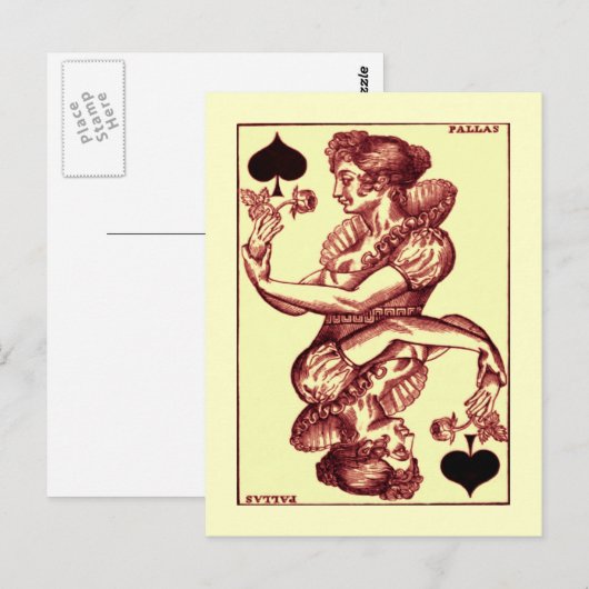  afspeelkaart briefkaart (Voorkant / Achterkant)