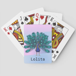 Afspeelkaart Deck Peacock Pokerkaarten