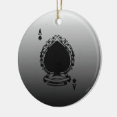 Afspeelkaart met verloop keramisch ornament (Links)