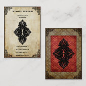  afspeelkaart visitekaartje (Voorkant / Achterkant)