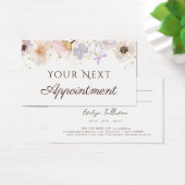 afspeelkaart voor bloemen, gedroogd visitekaartje (Bureau)