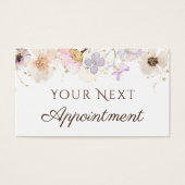 afspeelkaart voor bloemen, gedroogd visitekaartje (Voorkant)