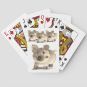 Afspeelkaartdeck voor varkens speelkaarten (Achterkant)