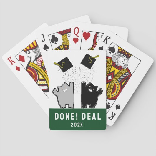 Afspeelkaarten van GraduPartij Pokerkaarten (Achterkant)