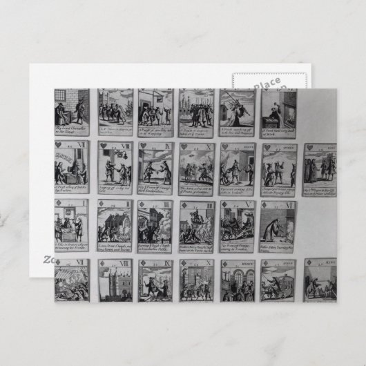 Afspeelkaarten voor episodes briefkaart (Voorkant / Achterkant)